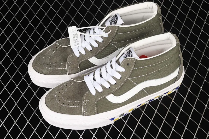 All categories Vans Vans series Vans Mid Vans China Special offer Vans SK8-Mid Reissue Vans squirrel green China casual shoes VN0A391F2BM